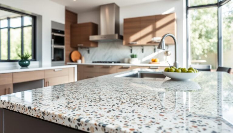 terrazzo countertop